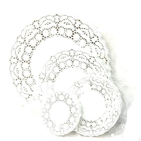 салфетки кругл. d=18 ажурные от производителя в Кирове