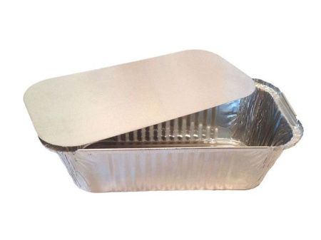 контейнер алюминиевый КОМПЛЕКТ прям. R14L (с крышкой CR14L-R15L CA)/1200