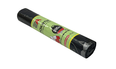 пакеты д/мусора 200л 10шт "Слоны в рулоне"