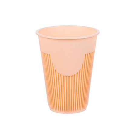 стакан 350 мл РР для горячих напитков крафт d=90/ 10*