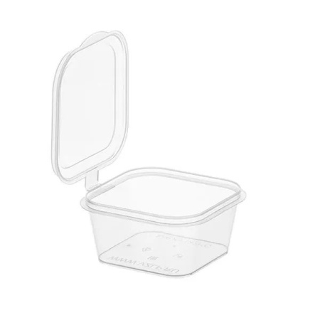 контейнер д/соуса 50мл P/P КВАДРАТНЫЙ/80