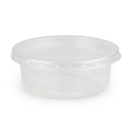 контейнер СпК-115 250мл прозрачное дно с крышкой *