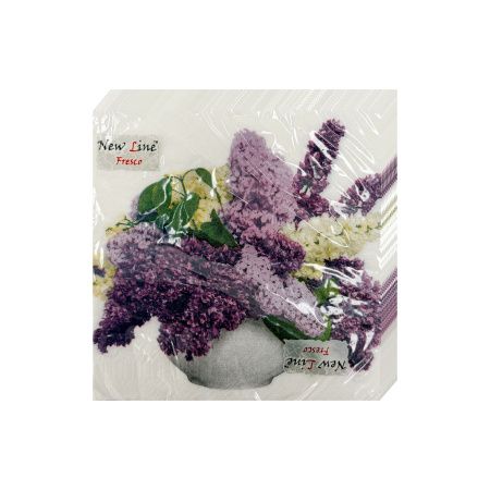 салфетки 2-сл 33х33 БУКЕТ Сирень /20