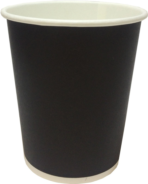 стакан бум. 200 мл Черный Скандипакк от производителя в Кирове