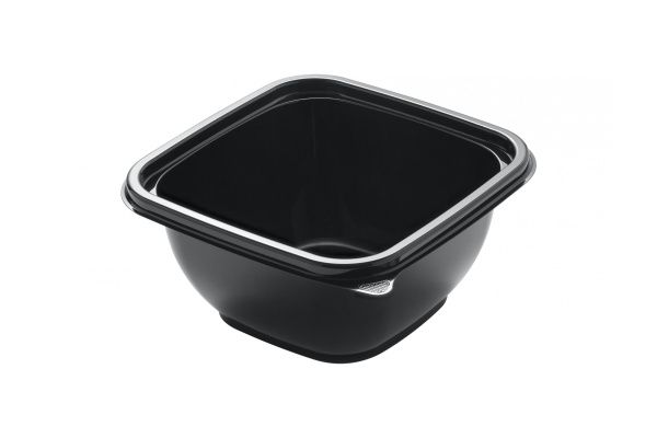 контейнер УЮ С12/12-500 черный ПЭТ (крышка С12/12) КОМПЛЕКТ *