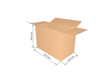гофроящик 560х320х400 Т22С/20-25 шт *