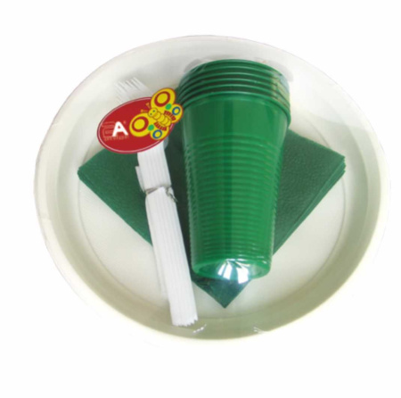 набор Пикник ДК зеленый ст.