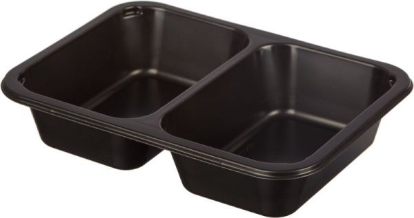 ланч бокс под запайку К-190х144х45Г черный СТП *