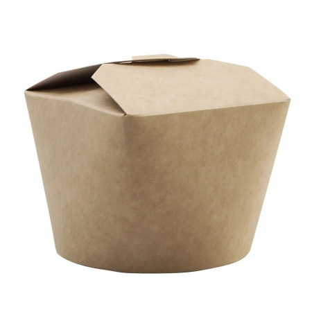 контейнер для лапши 460 мл крафт *